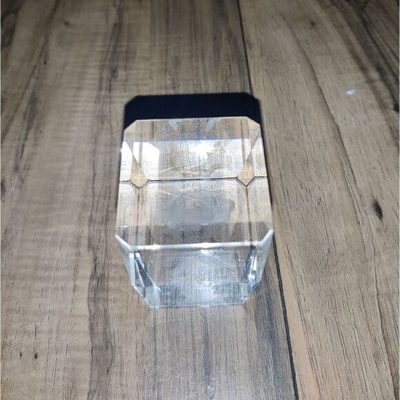 Bald Eagle With American Flag Small Glass Paper We - Picture 2 of 7